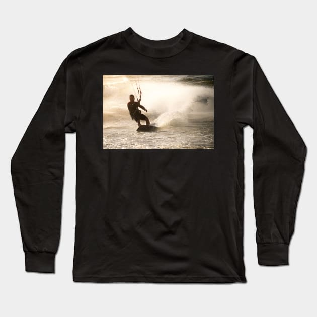 Kitesurfer Long Sleeve T-Shirt by homydesign